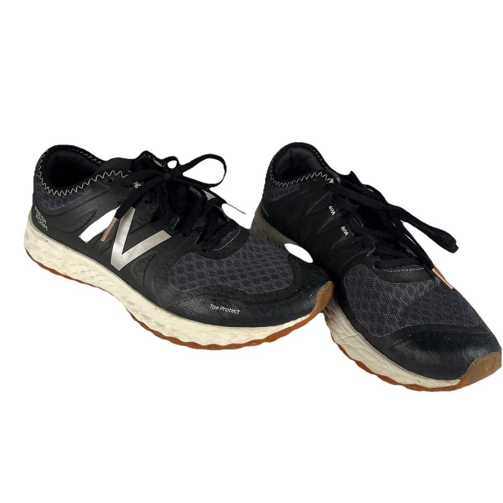 New Balance Sz 9 Fresh Foam Kaymin V1 Trail Running Shoes Black Toe Protect